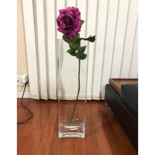 フランフラン(Francfranc)のFrancfrancフランフラン アートフラワー造花⑥  薔薇バラ(花瓶含まず)(インテリア雑貨)