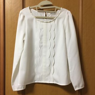 ミッシュマッシュ(MISCH MASCH)の🌼MISCH MASCH フロントスカラップブラウス🌼(シャツ/ブラウス(長袖/七分))