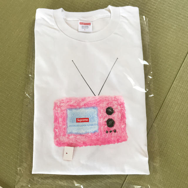 Supreme TV Tee 白 M