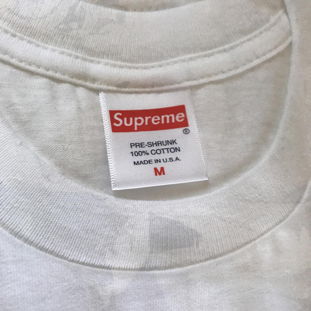 Supreme TV Tee White 18SS テレビ Tシャツ 白 M 公式半額 Supreme TV TEE Tシャツ シュプリーム 白 Tシャツ/カットソー(半袖/袖なし)