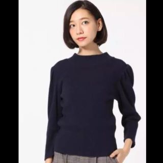 ローリーズファーム(LOWRYS FARM)の♡未使用・新品♡ローリーズファーム テレコパフハイネック(カットソー(長袖/七分))