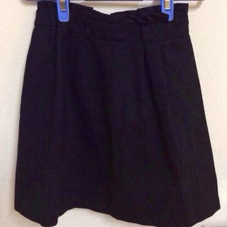 パターンフィオナ(PATTERN fiona)のpattern 黒スカート(ひざ丈スカート)