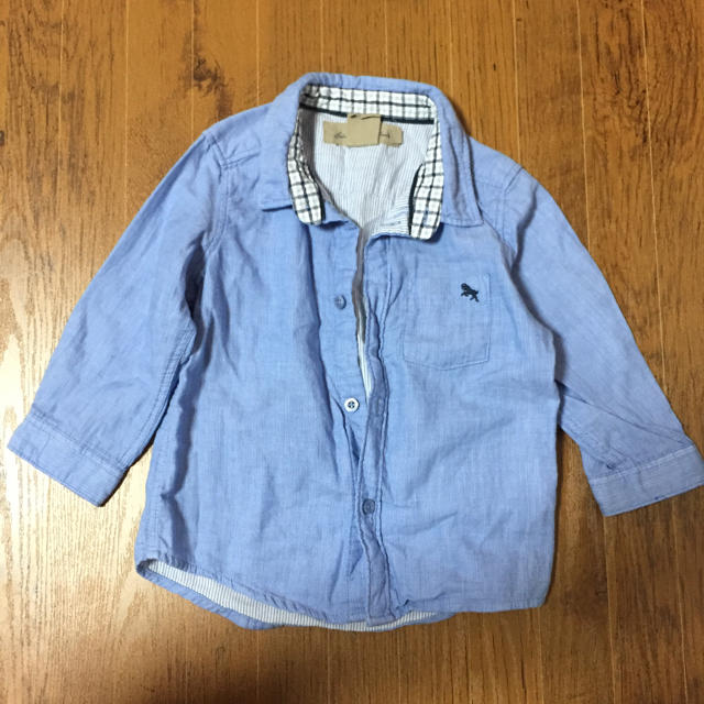 H&M(エイチアンドエム)のh&m シャツ  キッズ/ベビー/マタニティのキッズ服男の子用(90cm~)(ブラウス)の商品写真