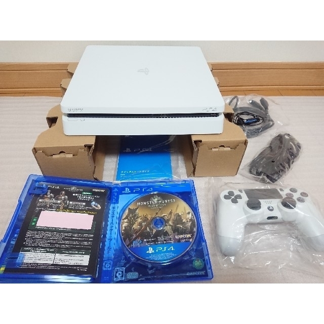 春休みセット PS4 本体(ホワイト) コントローラー&ソフト無し 春休みセット PS4 本体(ホワイト) コントローラー&ソフト無し