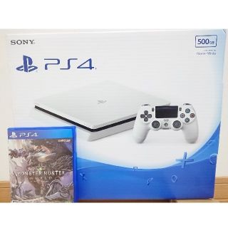 プレイステーション4(PlayStation4)の春休みセット PS4 本体(ﾎﾜｲﾄ) ｺﾝﾄﾛｰﾗｰ&ｿﾌﾄ無し(家庭用ゲームソフト)