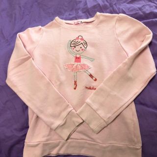 ミキハウス(mikihouse)の美品 ミキハウス リーナちゃんモデルのトレーナー(Tシャツ/カットソー)