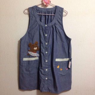 くまのがっこう エプロン♡(その他)