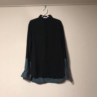 バレンシアガ(Balenciaga)のBALENCIAGA バイカラーシャツ(シャツ)