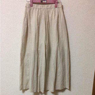 サマンサモスモス(SM2)のお値下げ sm2 綿麻キュロットワイドパンツ9号(キュロット)