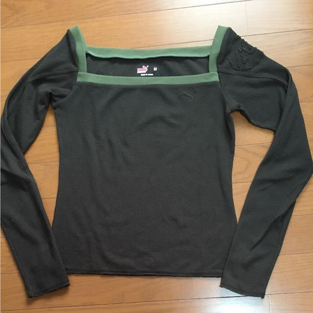 PUMA(プーマ)のPUMA  長袖デザインＴシャツ レディースのトップス(Tシャツ(長袖/七分))の商品写真