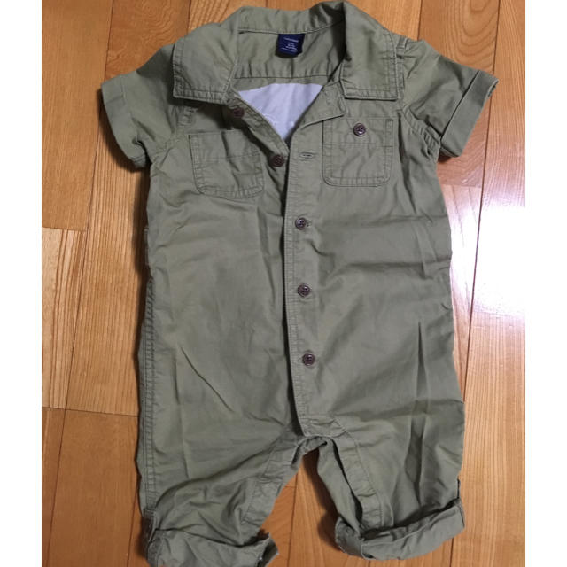 babyGAP(ベビーギャップ)のつなぎ 80 キッズ/ベビー/マタニティのベビー服(~85cm)(カバーオール)の商品写真