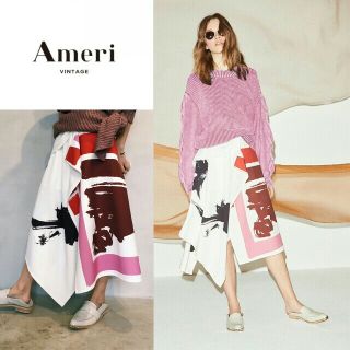 アメリヴィンテージ(Ameri VINTAGE)の【完売商品】AMERI ARIA WRAP SKIRT(ロングスカート)