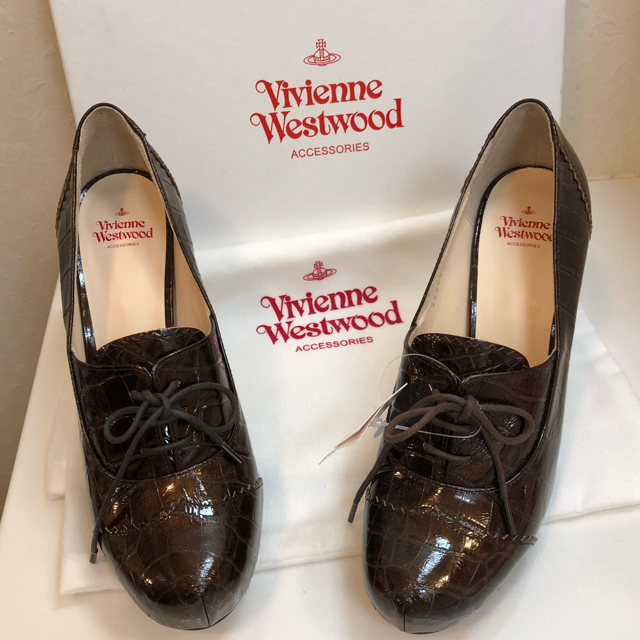 Vivienne Westwood(ヴィヴィアンウエストウッド)の最終値下！！ヴィヴィアンウエストウッド パンプス レディースの靴/シューズ(ハイヒール/パンプス)の商品写真