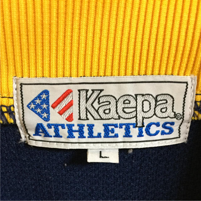 Kaepa(ケイパ)の90s kaepa ケイパ 奇抜 ビックロゴ トラックトップ  ジャージ L メンズのトップス(ジャージ)の商品写真