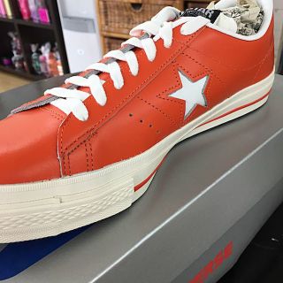 コンバース(CONVERSE)のコンバース ワンスター オレンジ(スニーカー)