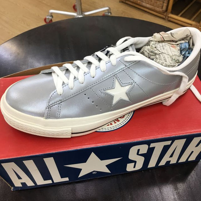 CONVERSE(コンバース)のコンバース ワンスター SILVER/WHITE メンズの靴/シューズ(スニーカー)の商品写真