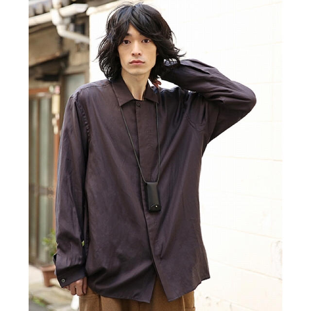 Edwina Hoerl(エドウィナホール)のEdwina Hoerl 17-18AW SHIRT soil メンズのトップス(シャツ)の商品写真