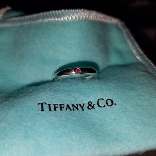 ティファニー(Tiffany & Co.)のティファニー ピンクサファイア リング 指輪 9号(リング(指輪))
