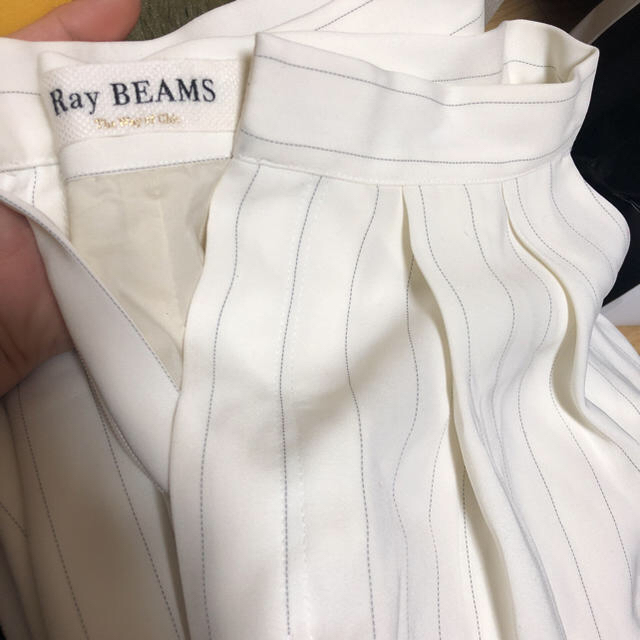 Ray BEAMS(レイビームス)の※最終処分※ワイドストライプパンツ レディースのパンツ(カジュアルパンツ)の商品写真