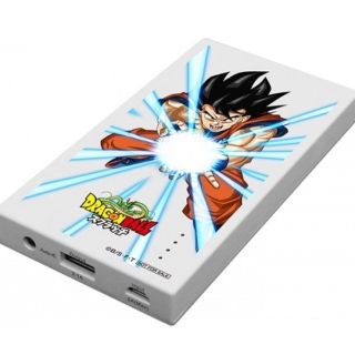 ドラゴンボール(ドラゴンボール)の【あめたべ様】ドラゴンボールスクラッチ暗闇で光るモバイルバッテリー(バッテリー/充電器)