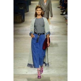 ドリスヴァンノッテン(DRIES VAN NOTEN)の2016SS ドリスヴァンノッテン ワイドデニムパンツ(デニム/ジーンズ)