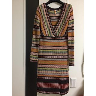 ミッソーニ(MISSONI)のブリリアントさん専用❗️Mミッソーニワンピース&ストール(ひざ丈ワンピース)