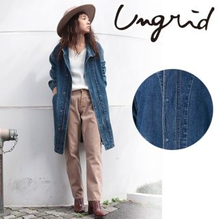 アングリッド(Ungrid)のvui様専用【Ungrid】リメイクデニムミドル丈コート(スプリングコート)