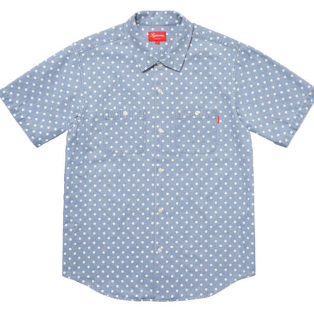 Supreme Polka Dot Denim Shirt - トップス