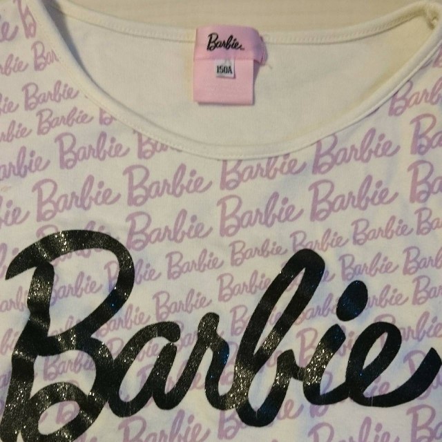 Barbie(バービー)の【値下げ】バービー 長袖 Tシャツ キッズ/ベビー/マタニティのキッズ服女の子用(90cm~)(Tシャツ/カットソー)の商品写真