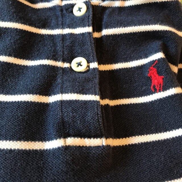 Ralph Lauren(ラルフローレン)のajico様専用 Ralph Laurenボーダーワンピース 90 キッズ/ベビー/マタニティのキッズ服女の子用(90cm~)(ワンピース)の商品写真