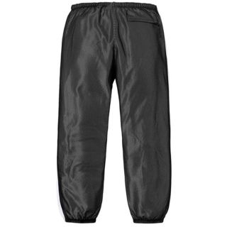 M 黒 supreme bonded mesh track pant 18SS