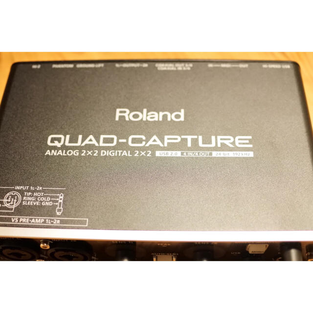 Roland(ローランド)のローランド QUAD CAPTURE UA-55 楽器のDTM/DAW(オーディオインターフェイス)の商品写真