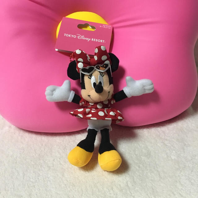 Disney(ディズニー)の#ミニーちゃん キーホルダー エンタメ/ホビーのアニメグッズ(キーホルダー)の商品写真