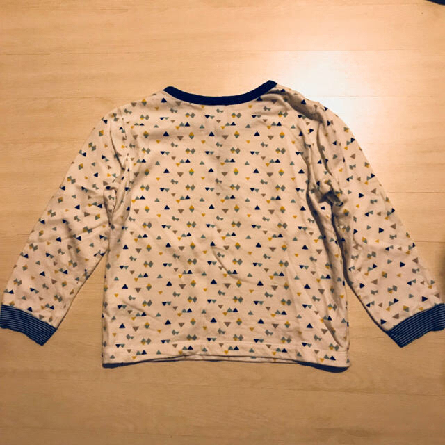 PETIT BATEAU(プチバトー)のプチバトー パジャマ 5ans 110cm 美品 キッズ/ベビー/マタニティのキッズ服男の子用(90cm~)(パジャマ)の商品写真