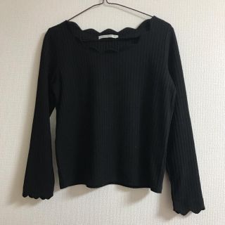 ページボーイ(PAGEBOY)のスカラップトップス(カットソー(長袖/七分))