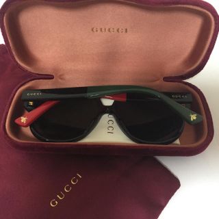 グッチ(Gucci)の＊FJ様専用＊【GUCCI】美品/送料込/スクエアフレームアセテートサングラス…(サングラス/メガネ)