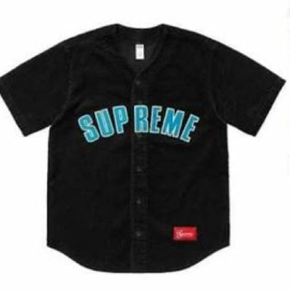 シュプリーム(Supreme)のXL希少サイズ supreme corduroy baseball jersey(シャツ)