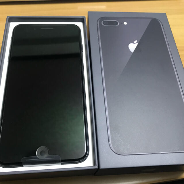 Apple - 新品 iPhone8 Plus 64GB SIMフリー スペースグレー ○判定