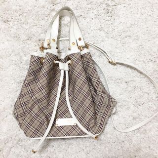 バーバリーブルーレーベル(BURBERRY BLUE LABEL)の美品💖バーバリーブルーレーベル2wayショルダーバッグ(ショルダーバッグ)