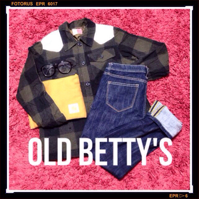 OLD BETTY'S(オールドベティーズ)のOLD BETTY'S チェックシャツ レディースのトップス(シャツ/ブラウス(長袖/七分))の商品写真