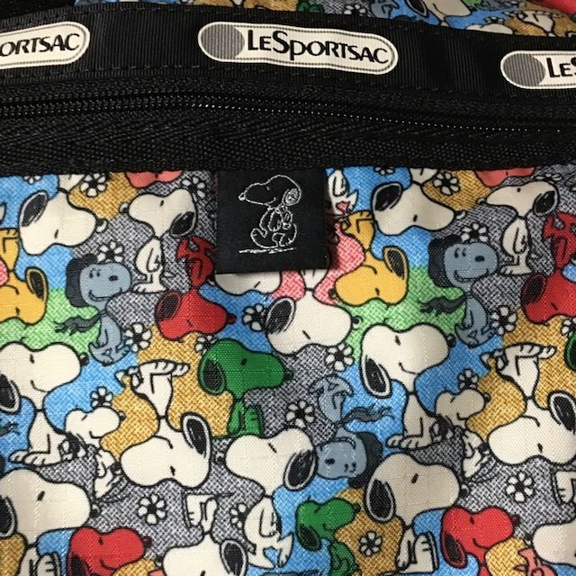 LeSportsac(レスポートサック)のスヌーピー ピーナッツ  ラージウイークエンダー レディースのバッグ(ボストンバッグ)の商品写真