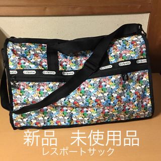 レスポートサック(LeSportsac)のスヌーピー ピーナッツ  ラージウイークエンダー(ボストンバッグ)