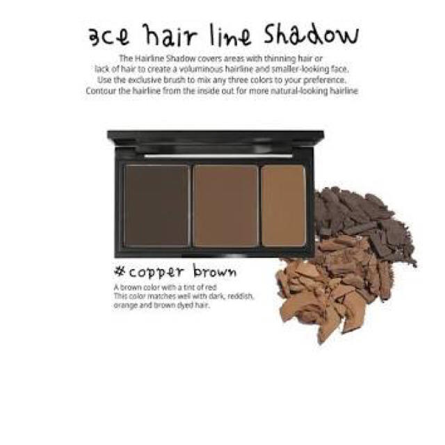 3ce(スリーシーイー)の3CE・hair line shadow・#copper brown・新品未開封 コスメ/美容のベースメイク/化粧品(フェイスカラー)の商品写真