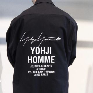 ヨウジヤマモト(Yohji Yamamoto)のyohji yamamoto 17ss スタッフコート(シャツ)