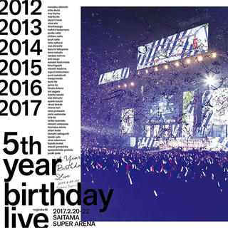 ノギザカフォーティーシックス(乃木坂46)の乃木坂46／5th YEAR BIRTHDAY LIVE(アイドルグッズ)