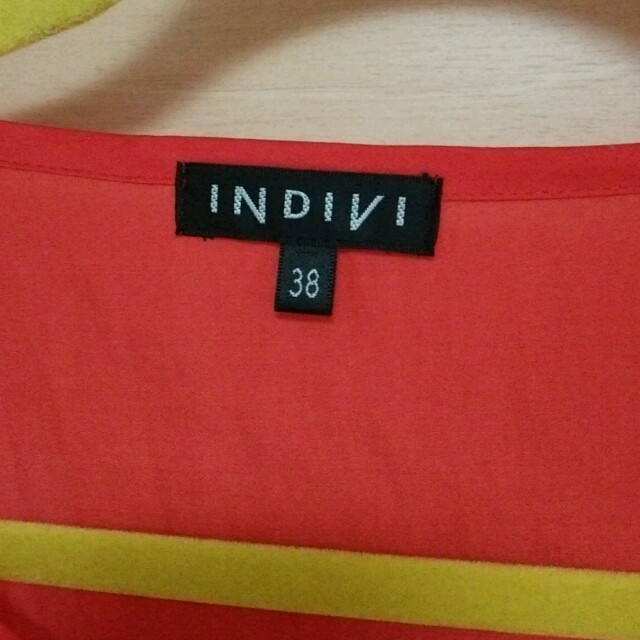 INDIVI(インディヴィ)のINDIVI size38 レディースのトップス(シャツ/ブラウス(長袖/七分))の商品写真