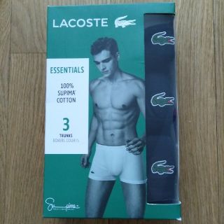 ラコステ(LACOSTE)の【lit様専用】LACOSTE トランクス3枚セット(トランクス)