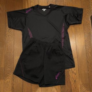 アシックス(asics)のアシックス asics バレーボール Ｔシャツ パンツ セット(バレーボール)