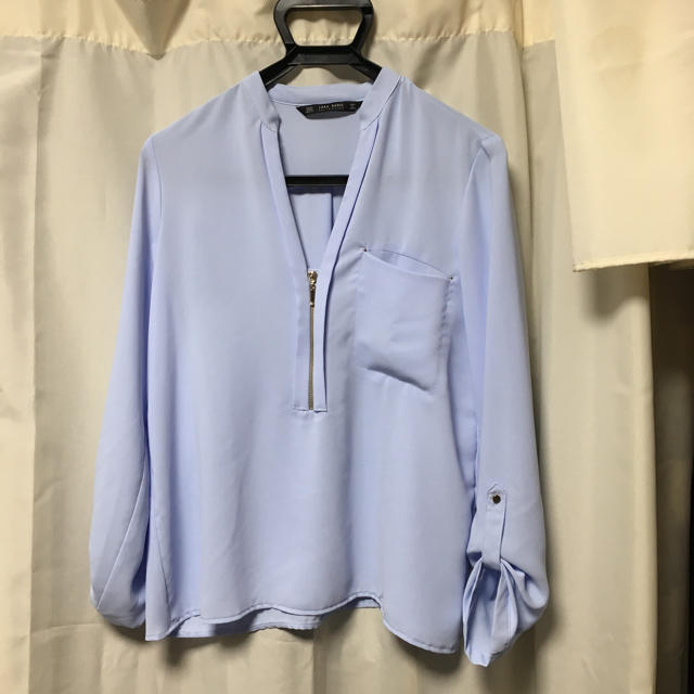 ZARA(ザラ)の【美品】ZARA☆ブラウス レディースのトップス(シャツ/ブラウス(長袖/七分))の商品写真