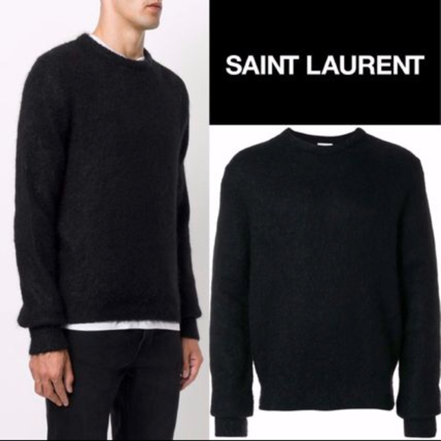 Saint Laurent - 国内正規店購入サンローラン モヘアニットの通販 by ...